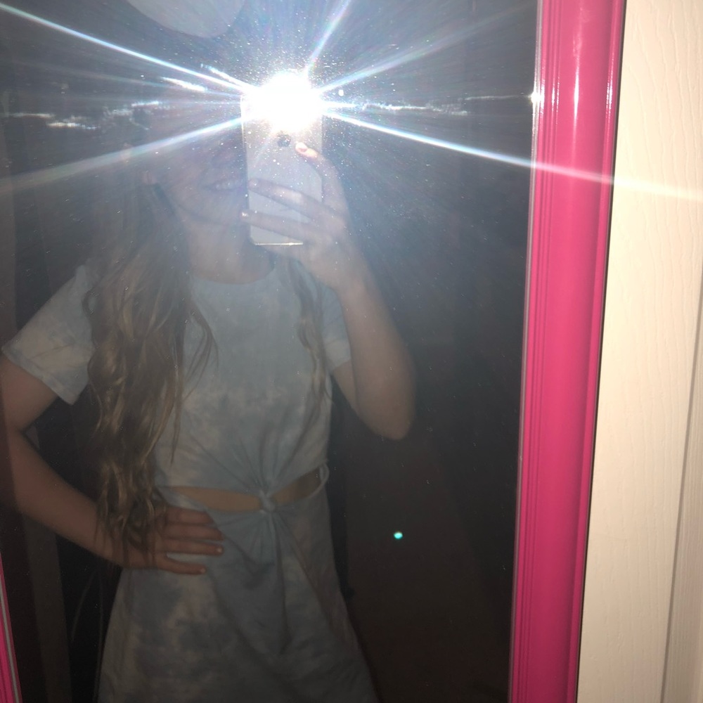 PAC sun cut out dress